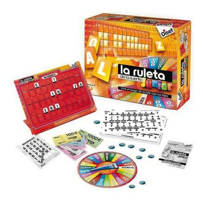 Juego de Mesa Ruleta de la Suerte Junior Diset 1 Juego de Mesa Ruleta de la Suerte Junior Diset 1