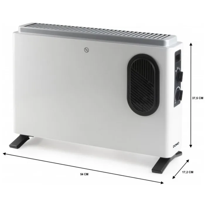 Domo Convector Calefacción DO7351CH 2000W Blanco 54 x 37,5 x 17,2 cm 1