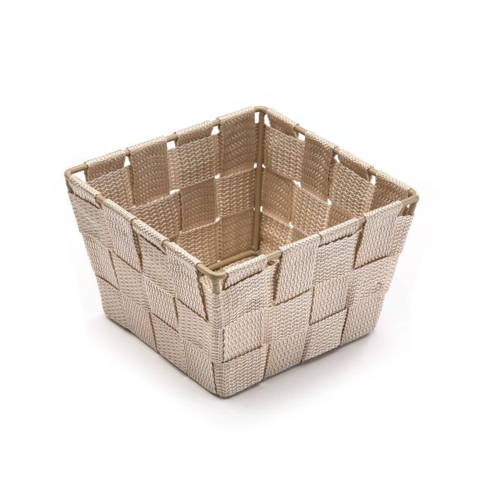 Cesta Pequeña Beige Versa 14X9CM Cesta Pequeña Beige Versa 14X9CM