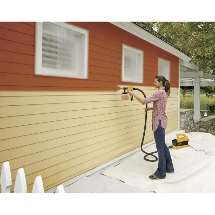 Wagner Pulverizador universal de baja presión W690 con extensión de techo y dos fachadas