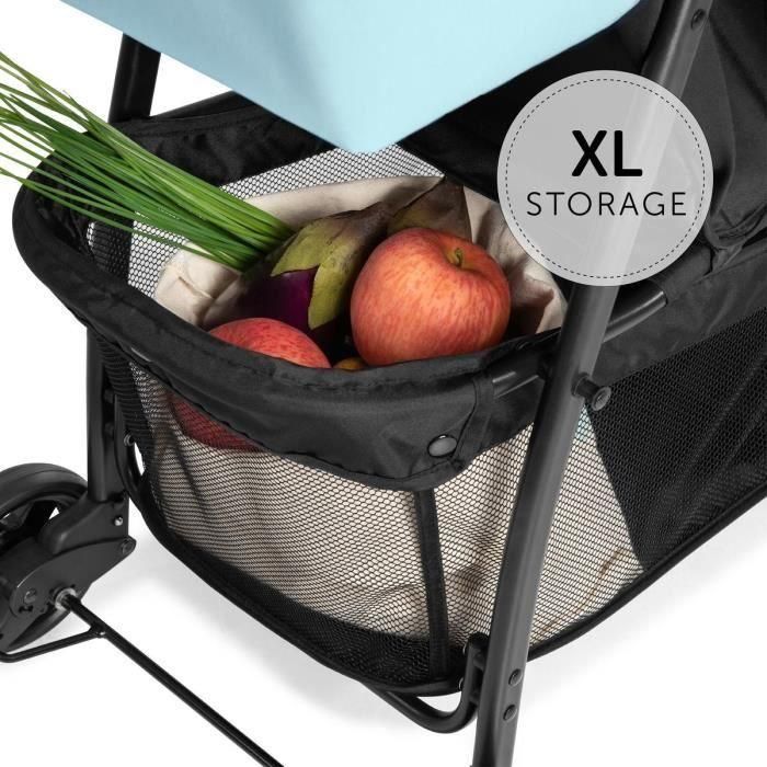 Hauck Cochecito de caña Sport Azul - Silla de paseo ligera, compacta, plegable y reclinable para bebé 5 Hauck Cochecito de caña Sport Azul - Silla de paseo ligera, compacta, plegable y reclinable para bebé 5