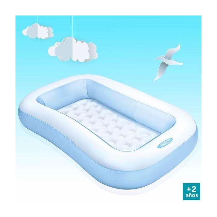 Piscina hinchable bebé rectangular (capacidad 90 litros) (+2 años) 166x100x25cm 3 Piscina hinchable bebé rectangular (capacidad 90 litros) (+2 años) 166x100x25cm 3