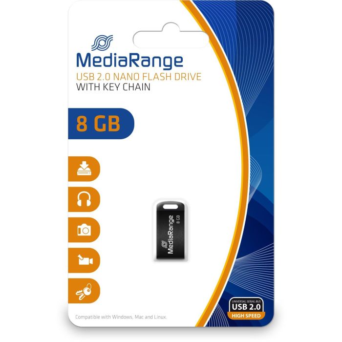 STICK MediaRange USB-Stick 8GB USB 2.0 Nano 0 STICK MediaRange USB-Stick 8GB USB 2.0 Nano 0