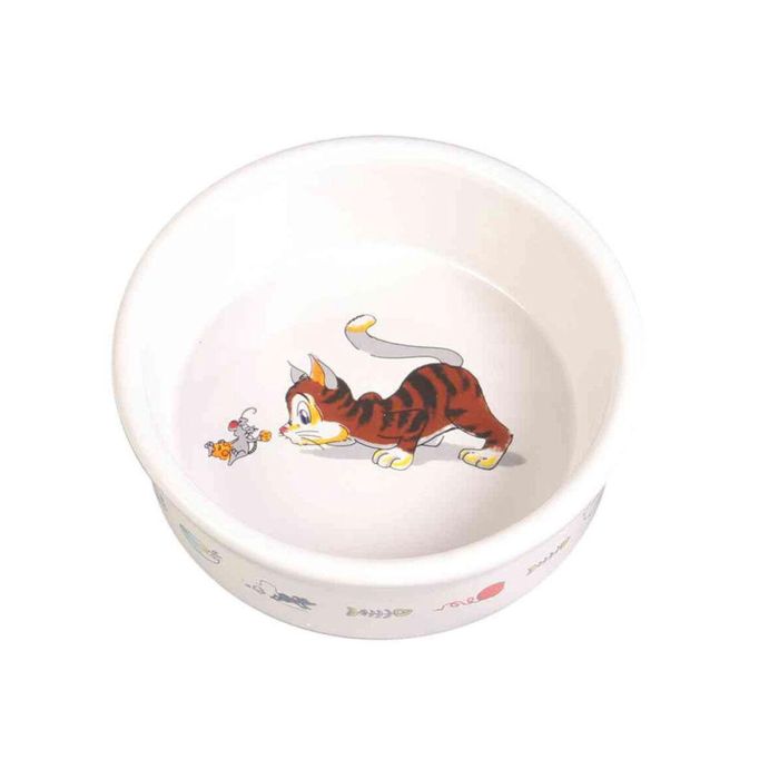 Comedero para Gato Trixie Blanco