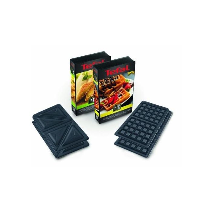 Tefal SW852D Sandwichera y Gofrera Snack Collection 2 en 1 - Placas Intercambiables, Antiadherente, 700W 8 Tefal SW852D Sandwichera y Gofrera Snack Collection 2 en 1 - Placas Intercambiables, Antiadherente, 700W 8