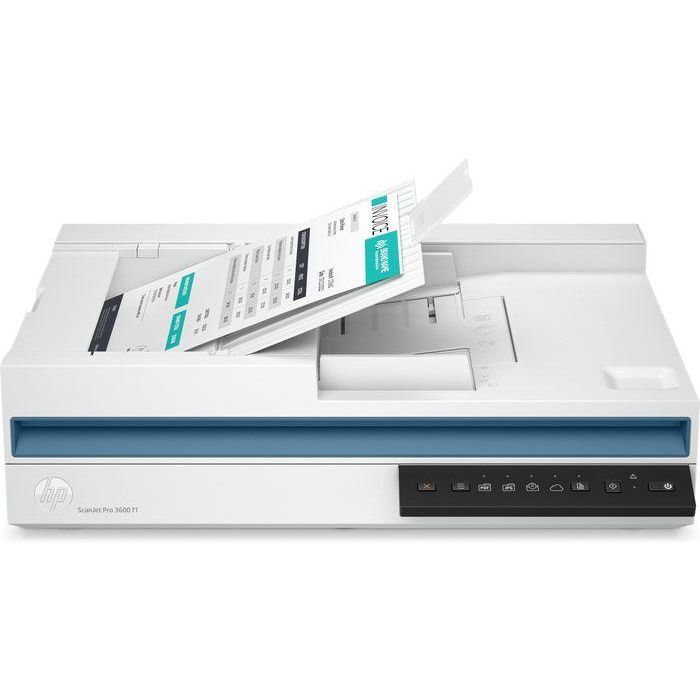 HP ScanJet Pro 3600 f1 Flatbed Scanner with HP EveryPage technology. 1 HP ScanJet Pro 3600 f1 Flatbed Scanner with HP EveryPage technology. 1