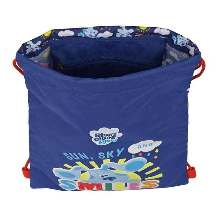 Bolsa Mochila con Cuerdas Blue's Clues Azul marino (26 x 34 x 1 cm) 3 Bolsa Mochila con Cuerdas Blue's Clues Azul marino (26 x 34 x 1 cm) 3