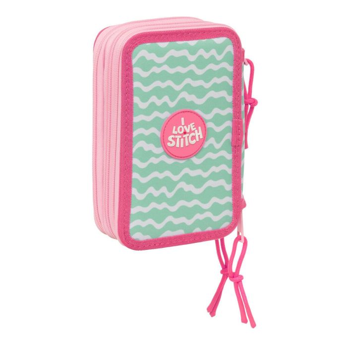 Plumier Triple Lilo & Stitch Ice cream Rosa 12,5 x 19,5 x 5,5 cm 37 Piezas 2 Plumier Triple Lilo & Stitch Ice cream Rosa 12,5 x 19,5 x 5,5 cm 37 Piezas 2