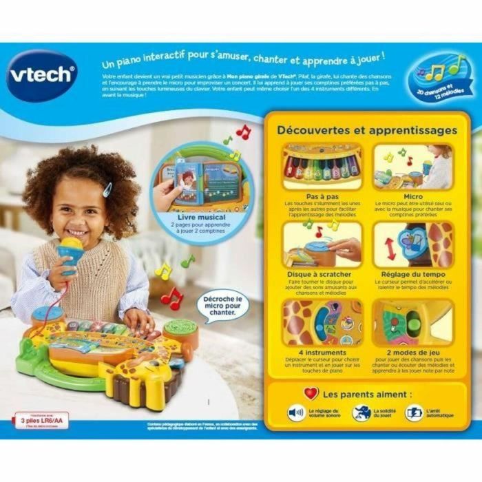 Juguete Musical Vtech JUNGLE ROCK - MI PIANO JIRAFA 2 Juguete Musical Vtech JUNGLE ROCK - MI PIANO JIRAFA 2