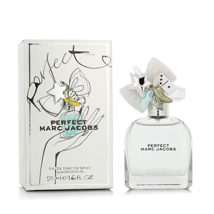 Marc Jacobs Perfect Eau de Toilette para Mujer 50 ml Vaporizador. Fragancia Floral Amaderada Fresca con Notas de Narciso y Cedro. 2