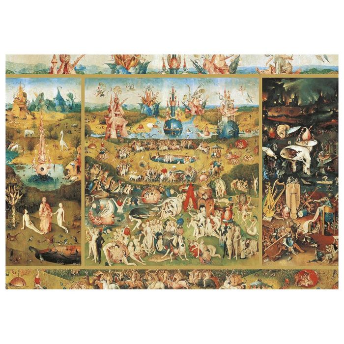 Educa Puzzle 2000 El Jardín De Las Delicias 18505 1