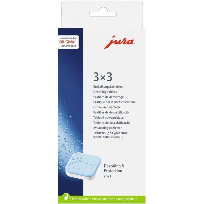 Jura JUR7610917618484 Caja de 9 Pastillas Descalcificadoras 1 Jura JUR7610917618484 Caja de 9 Pastillas Descalcificadoras 1