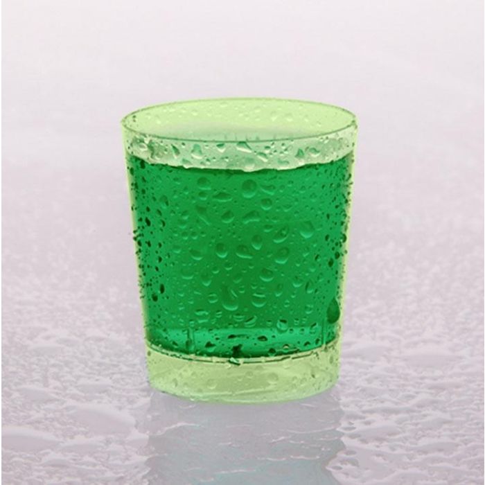 Algon Set-10 Vaso Chupito Color Ps 35ml 3.5x4.2cm (50 Unidades)