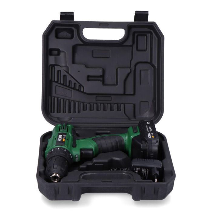 Koma Tools Taladro Atornillador a Batería 14.4V 1500mAh con Luz LED y Maletín 3 Koma Tools Taladro Atornillador a Batería 14.4V 1500mAh con Luz LED y Maletín 3