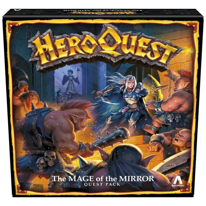 HASBRO Expansión Heroquest El Mago del Espejo Juego de Mesa Inglés +14 años