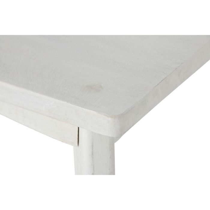 Mesa Centro Romantico DKD Home Decor Blanco Roto 55 x 45 x 115 cm 3