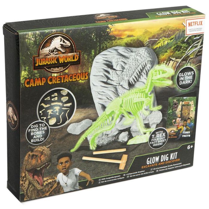 Kit Excavacion Brillante Camp Cretaceaous Jurassic World 0 Kit Excavacion Brillante Camp Cretaceaous Jurassic World 0
