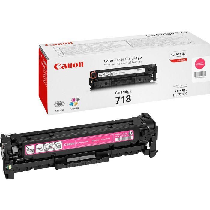 Canon Tóner Magenta CRG 718M para Serie LBP 7200Cdn / MF 83Xx Canon Tóner Magenta CRG 718M para Serie LBP 7200Cdn / MF 83Xx