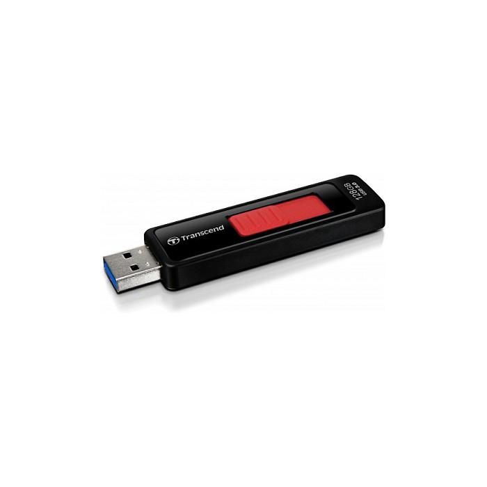 Transcend JetFlash 760 128GB USB 3.2 Gen 1 Tipo A Negro Rojo