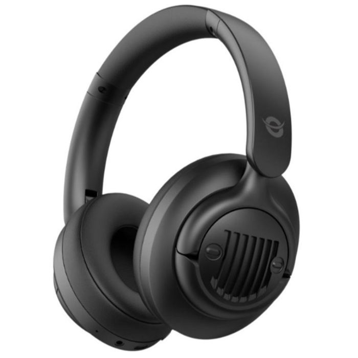 Conceptronic Alvah02B Auriculares Inalámbricos con Cancelación de Ruido, Bluetooth 5.4, 30h Batería, Negro