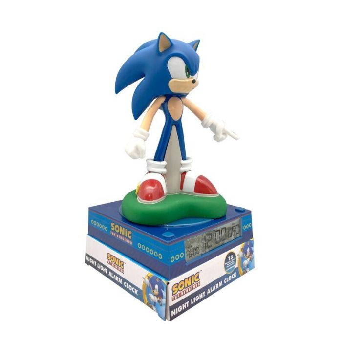 Lampara 3D con despertador Sonic the Hedgehog 2 Lampara 3D con despertador Sonic the Hedgehog 2