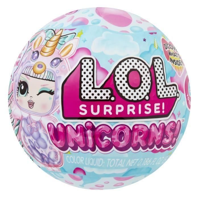 Muñecas LOL Surprise Unicorn de 7,5 cm (a partir de 3 años) 5 Muñecas LOL Surprise Unicorn de 7,5 cm (a partir de 3 años) 5