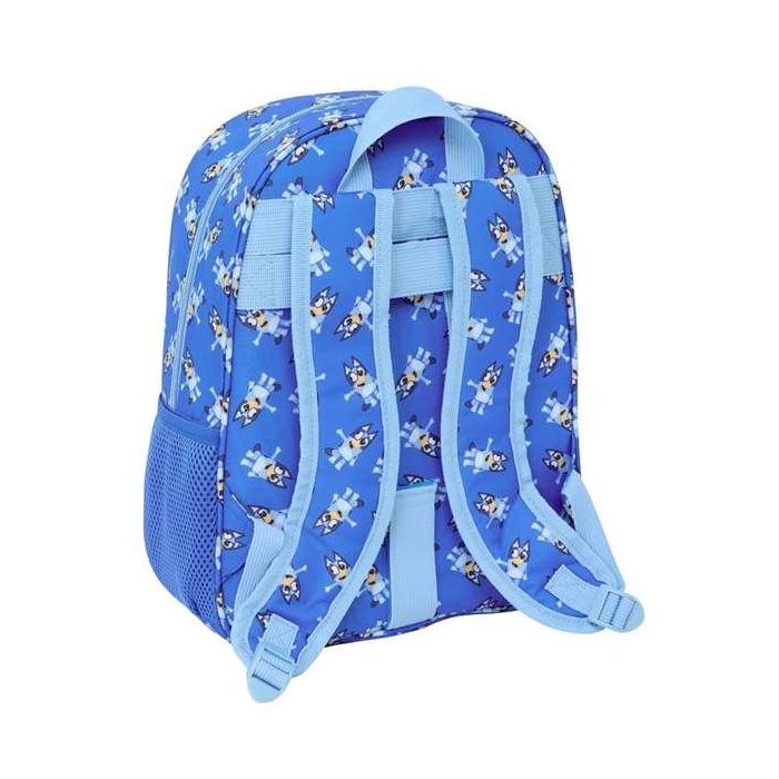 Safta Mochila Infantil Adapt.Carro Bluey "Let's Play" 26x34x11 Cm 1 Safta Mochila Infantil Adapt.Carro Bluey "Let's Play" 26x34x11 Cm 1