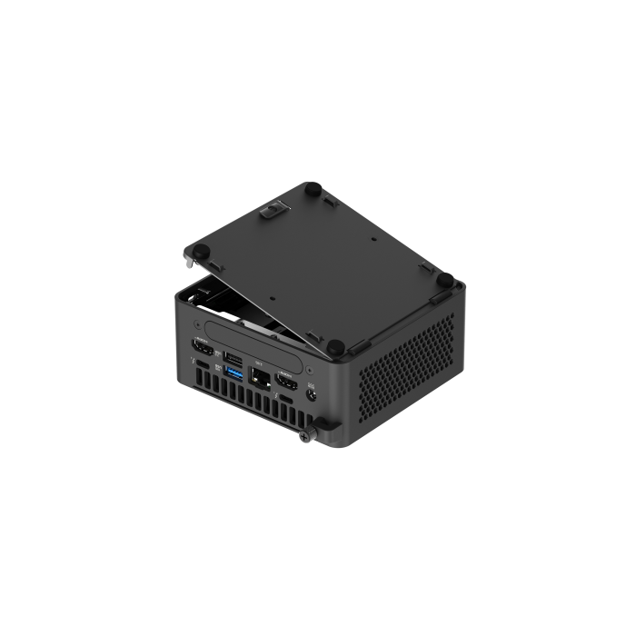 Asus RNUC15CRHU700002 Mini PC barebone NUC 15 Pro Negro, Intel Core Ultra 7, 96 GB RAM, SSD M.2, Wi-Fi 7, Bluetooth 5.4