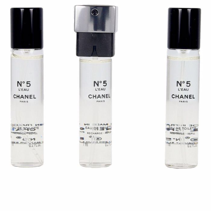 Chanel Nº5 L'EAU edt twist & spray refills 3x7 ml Eau de Toilette Mujer