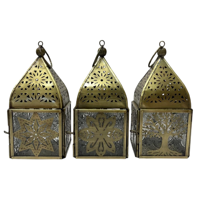 Farola Arabe DKD Home Decor Dorado 8 x 17 x 8 cm (6 Unidades) 0 Farola Arabe DKD Home Decor Dorado 8 x 17 x 8 cm (6 Unidades) 0