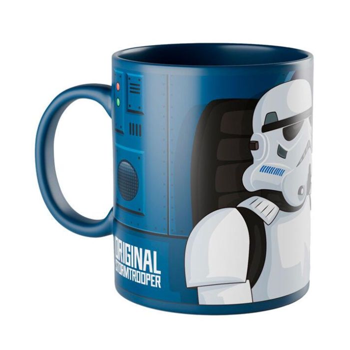 PUCKATOR The Original Stormtrooper Gravity Gets Me Down Taza Star Wars 300ml