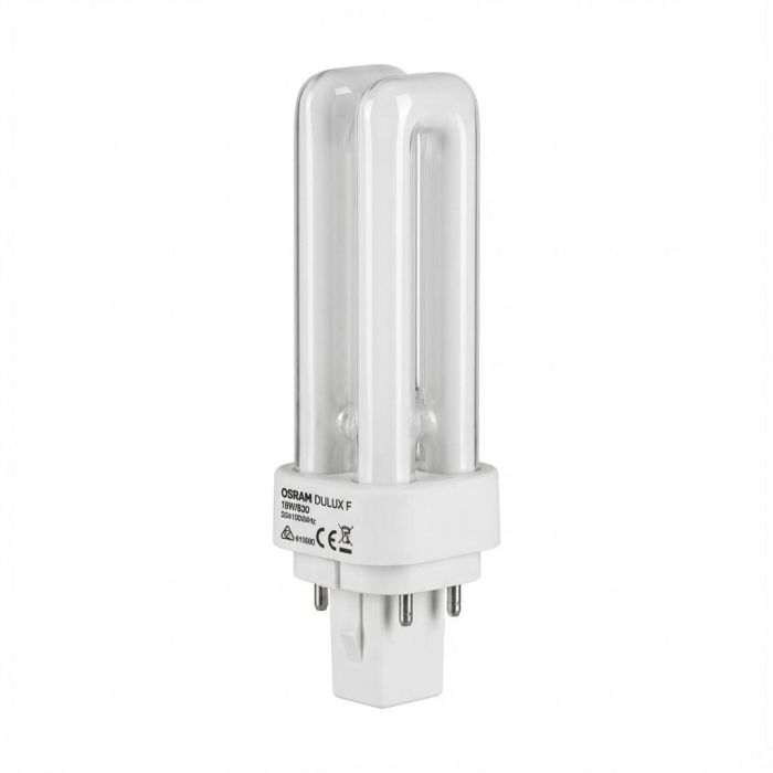 OSRAM DULUX F24 EM V 12W 840 2G10 LED Tubo Fluorescente 1500 lm 4000K Blanco Frío Casquillo 2G10