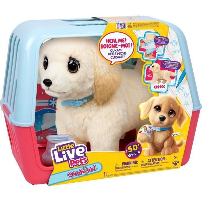 Little Live Pets Peluche Mi Perro Ouchies LIT0630996266793 - A partir de 5 años