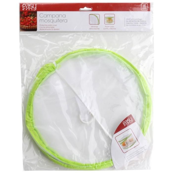 Easy Make Campana Mosquitera para Alimentos Altura 17 cm Diámetro 30 cm Protege de Insectos 3 Easy Make Campana Mosquitera para Alimentos Altura 17 cm Diámetro 30 cm Protege de Insectos 3