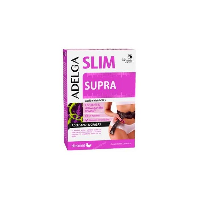 DIETMED Adelgaslim Supra 30 Vcaps Complemento Alimenticio