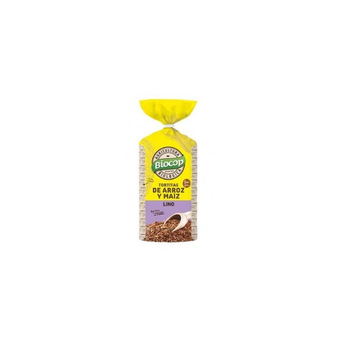 Tortitas De Arroz, Maiz Y Lino 200Gr. Bio Tortitas De Arroz, Maiz Y Lino 200Gr. Bio