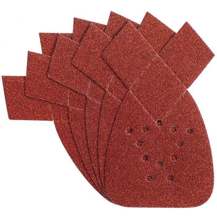 Stanley Hojas de Lijadora de Detalles Autoadherentes Mouse 80 Grano - 5 Unidades