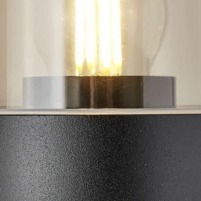 Brilliant BRI4004353405662 Aplique Exterior Sergioro Depoli Negro E27 Máx. 20W (Bombilla no Incluida) 1