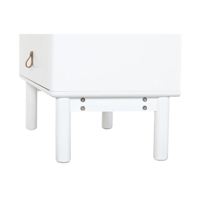 Cajonera Home ESPRIT Blanco Natural Polipropileno Madera MDF 80 x 40 x 117 cm 4 Cajonera Home ESPRIT Blanco Natural Polipropileno Madera MDF 80 x 40 x 117 cm 4