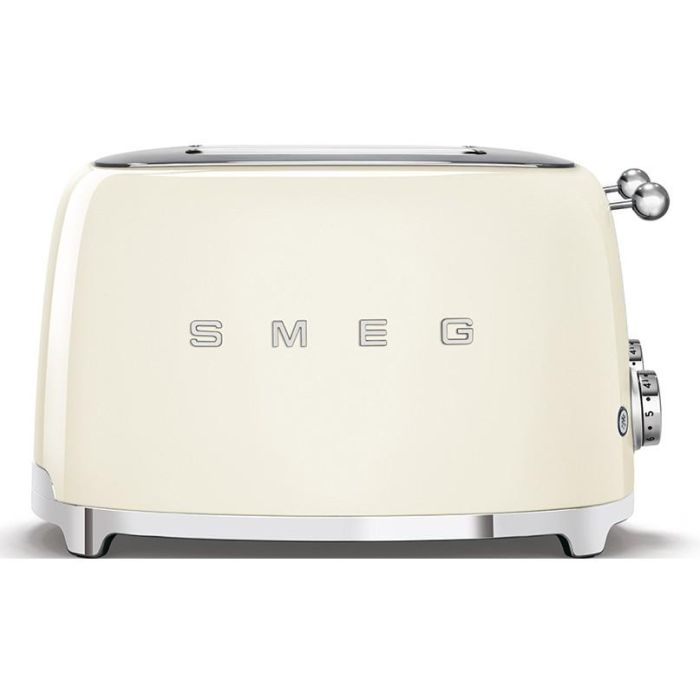 Smeg TSF03CREU Tostador 4 Rebanadas Crema Estilo Años 50, 2000 W con Funciones Recalentar y Descongelar 2 Smeg TSF03CREU Tostador 4 Rebanadas Crema Estilo Años 50, 2000 W con Funciones Recalentar y Descongelar 2