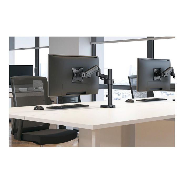 Neomounts Brazo de Monitor DS70-750BL1 Full-Motion para Pantallas de 17-27 Pulgadas, 7kg, Resorte de Gas, Pinza/Atornillado, Negro 8