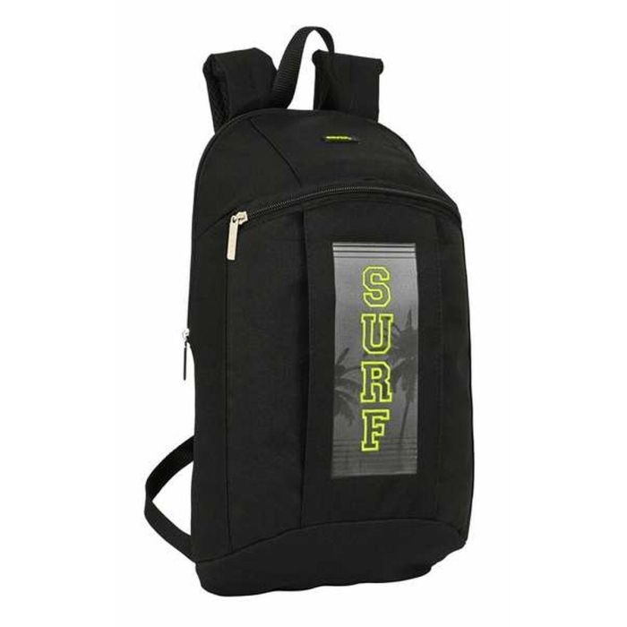 Mochila Infantil Safta Surf Mini Negro (22 x 39 x 10 cm) Mochila Infantil Safta Surf Mini Negro (22 x 39 x 10 cm)