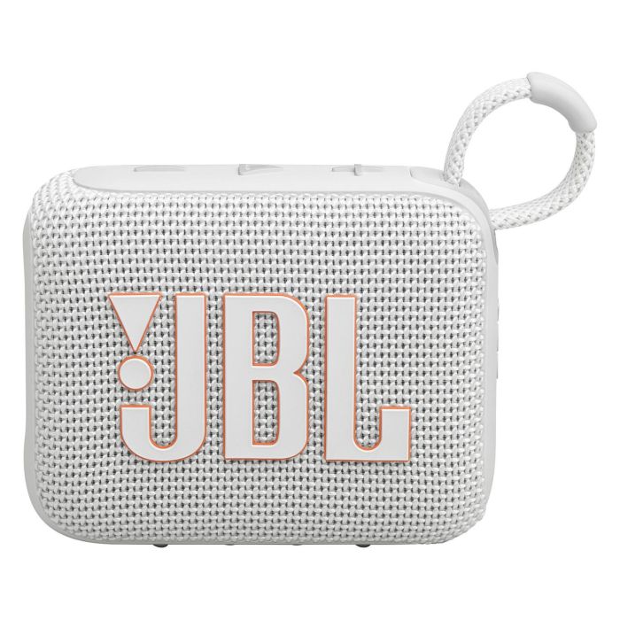 JBL GO 4 Altavoz Bluetooth Portátil 4.2W Blanco, 7h Reproducción, IP67, Bluetooth 5.3