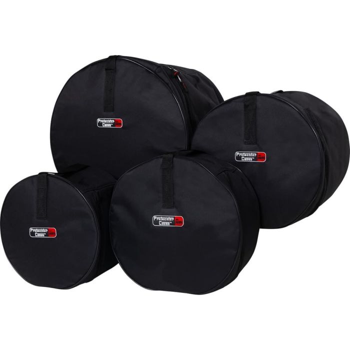 Set Fundas Batería Bop "Gator Nylon" - 12"X 14"X 18" + 14X5,5" Gator 4 Set Fundas Batería Bop "Gator Nylon" - 12"X 14"X 18" + 14X5,5" Gator 4