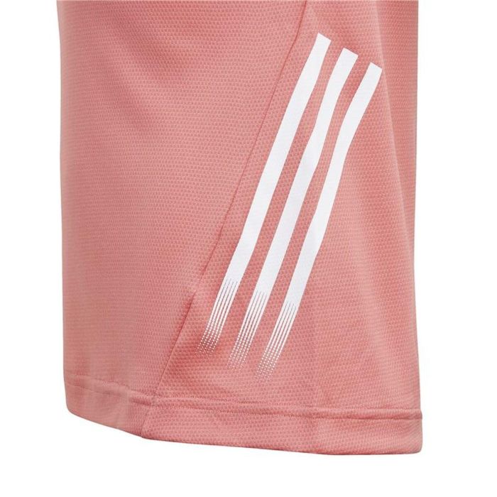 Camiseta de Manga Corta Infantil Adidas GM8405 Salmón