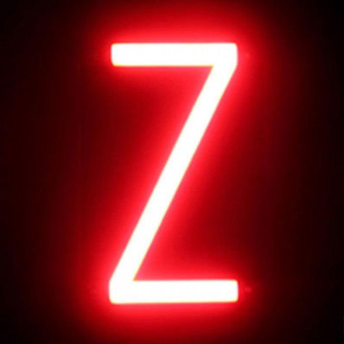 Letra LED Neon Z Ancho 87Mm Alto 161Mm Fondo 38Mm - - 1
