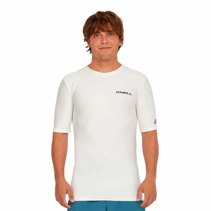 Camiseta de Manga Corta Hombre O'Neill Essentials Skins S/Slv Blanco 0 Camiseta de Manga Corta Hombre O'Neill Essentials Skins S/Slv Blanco 0