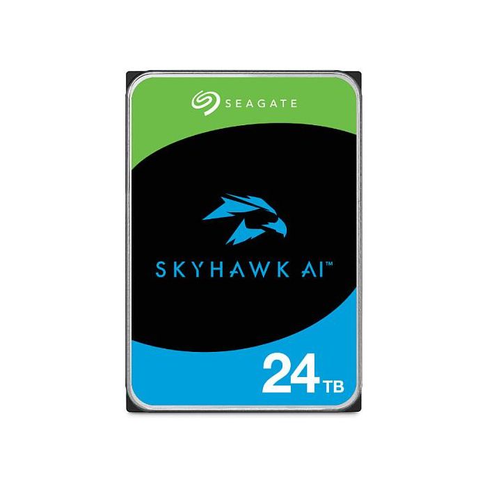 Seagate Skyhawk AI Surveillance Video Optimizado para IA 24TB HDD 7200 RPM SATA 6Gb/s 512MB CMR Helium 3.5" - ST??? 1