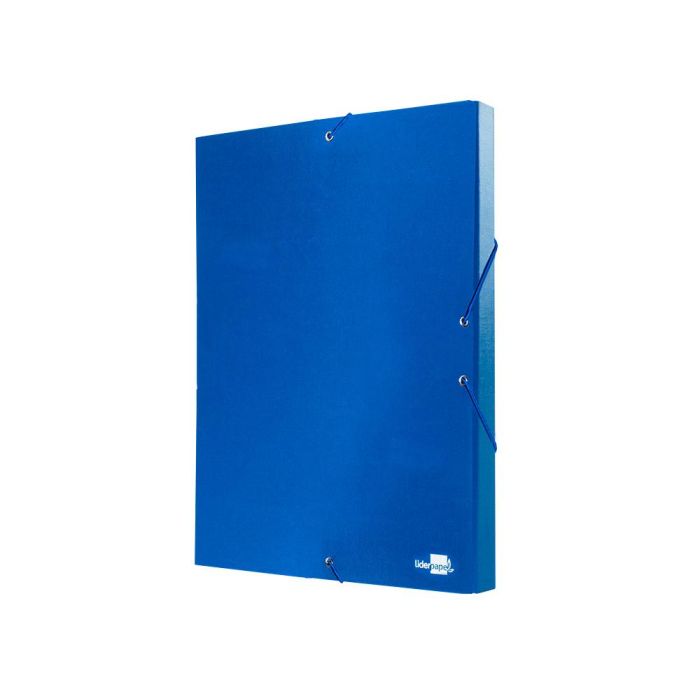 Carpeta Proyectos Liderpapel Folio Lomo 30 mm Carton Forradoazul 4