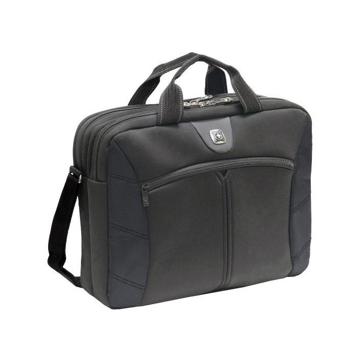 WENGER Sherpa Notebook Tasche fuer 35,8 bis 39,6cm 14,1 bis 15,6Zoll Toploader Tablet Laptop schwarz 0 WENGER Sherpa Notebook Tasche fuer 35,8 bis 39,6cm 14,1 bis 15,6Zoll Toploader Tablet Laptop schwarz 0